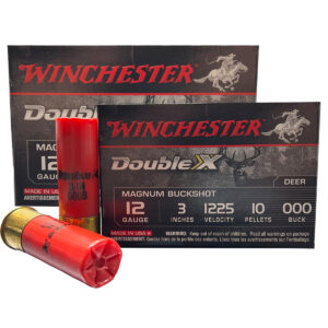 Winchester Double X Magnum 12 GA X 3” Buckshot #000 - 25 Cartouches