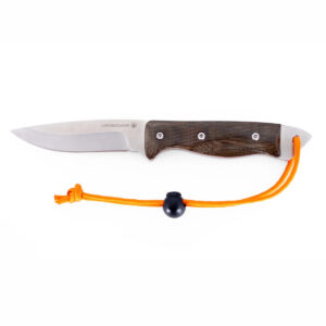 Lamoureux & Sons Anticosti Pro Guide Orange Olive Couteau De Chasse