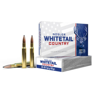 Nosler Whitetail Country 30-06 Sprg. 165 Gr. - 20 Rounds
